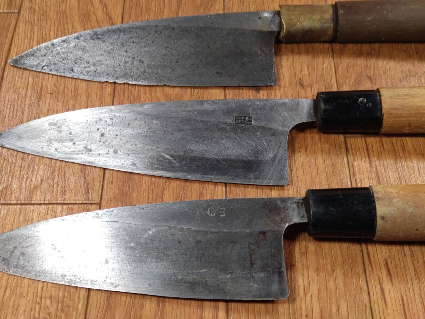 Japanese Chef's Kitchen Knife Set 3 Piece DEBA from Japan BB246