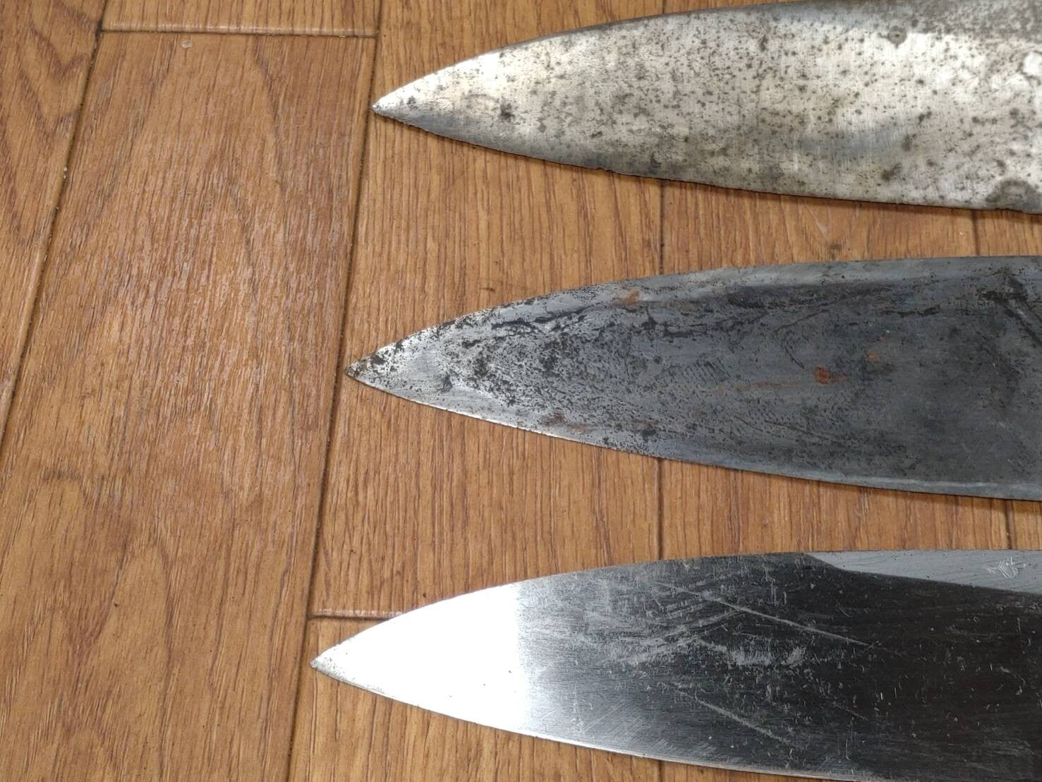 Japanese Chef's Kitchen Knife Set 3 Piece DEBA from Japan FF326