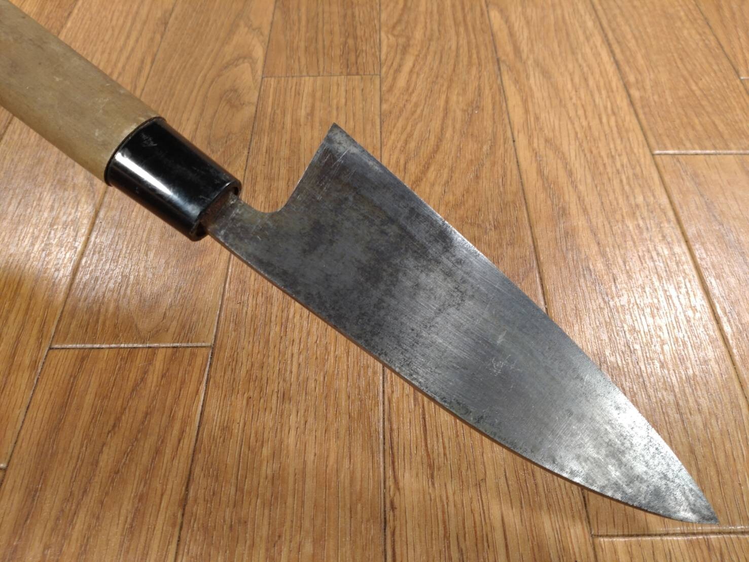 Japanese Chef's Kitchen Knife DEBA Vintage hocho OLD from Japan 150/285mm FF038