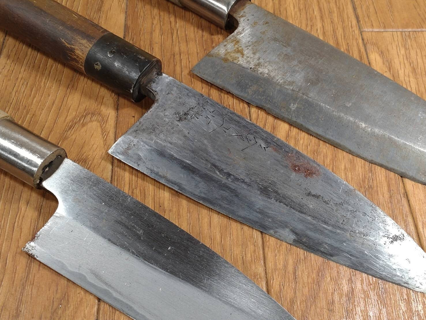 Japanese Chef's Kitchen Knife Set 3 Piece DEBA from Japan FF326