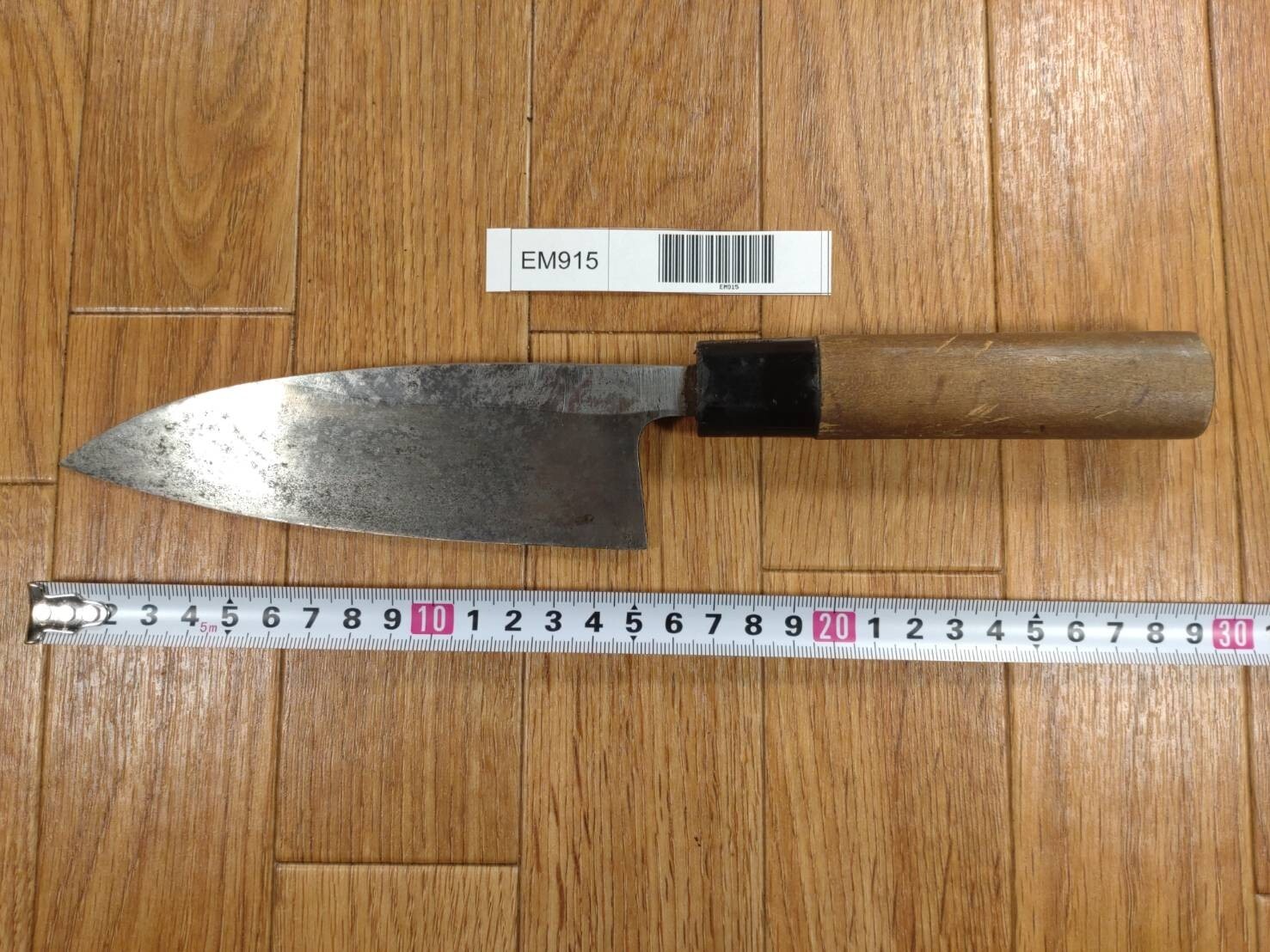 Japanese Chef's Kitchen Knife DEBA Vintage hocho OLD from Japan 152/288mm EM915