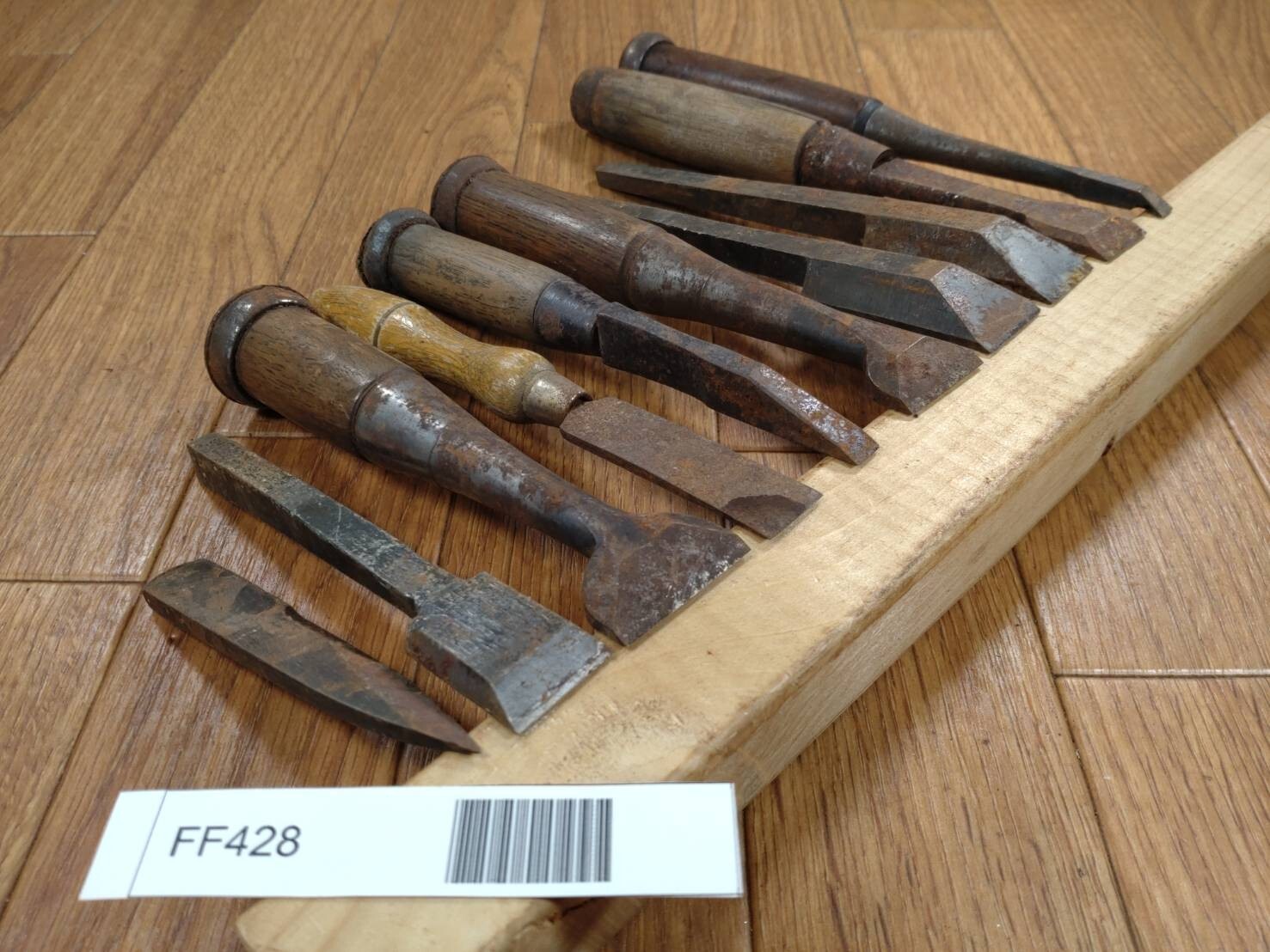 BROKEN DAMAGED Japanese vintage chisel Nomi 5.8.12.15.18.20.20.21.23.30mm FF428