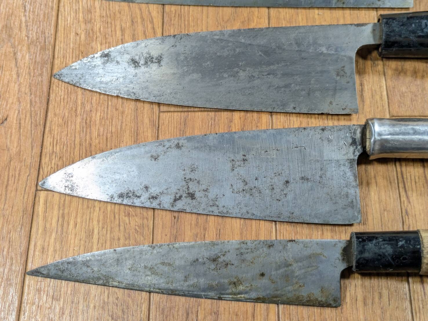 Japanese Chef's Kitchen Knife Set 5 Piece YANAGIBA DEBA from Japan JJ648