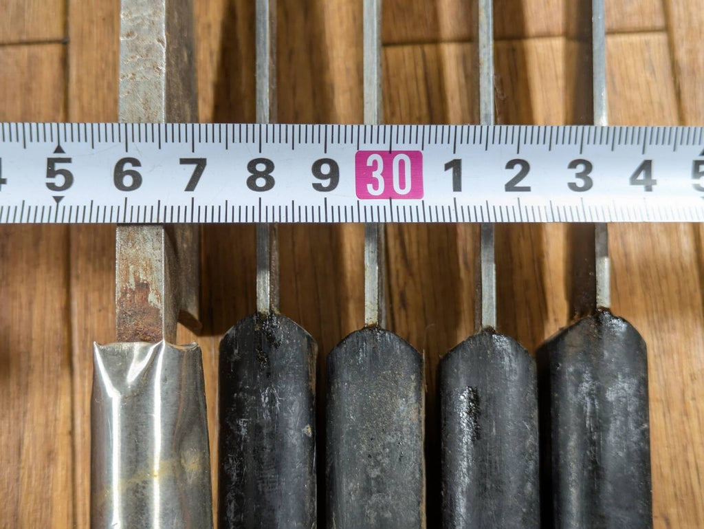 Damaged Lot of Japanese Chef's Kitchen Knives Broken from Japan JJ463