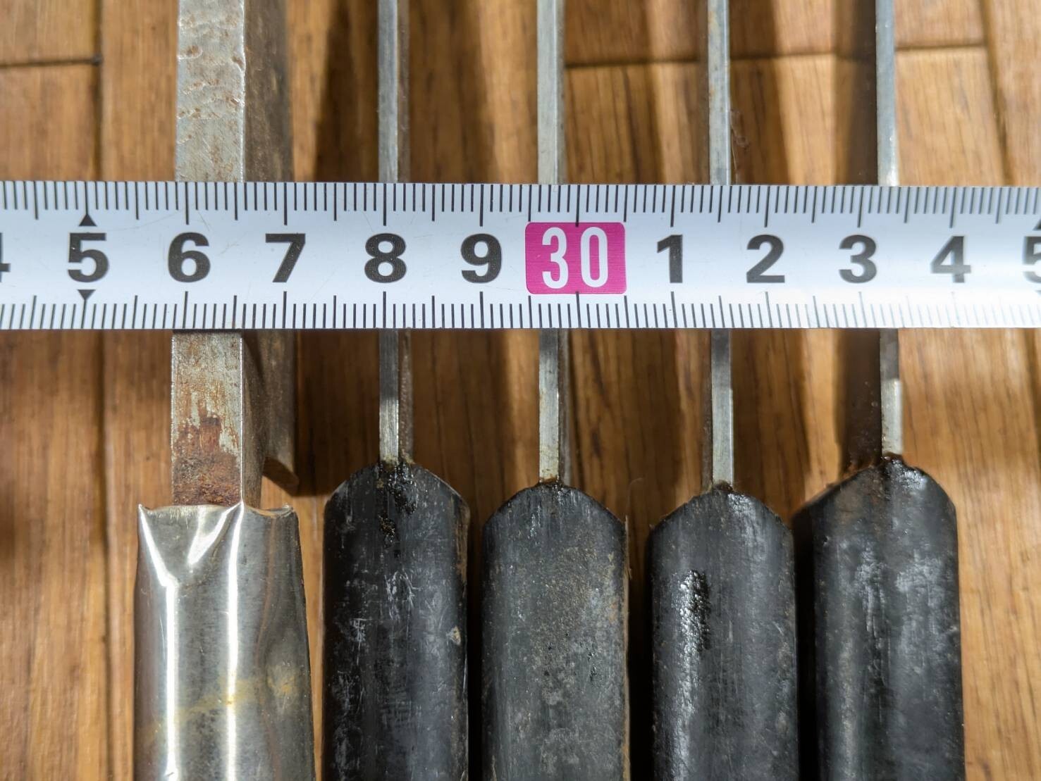 Damaged Lot of Japanese Chef's Kitchen Knives Broken from Japan JJ463