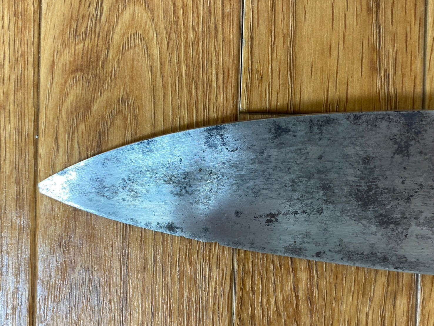 Japanese Chef's Kitchen Knife DEBA Vintage hocho OLD from Japan 152/295mm HB620