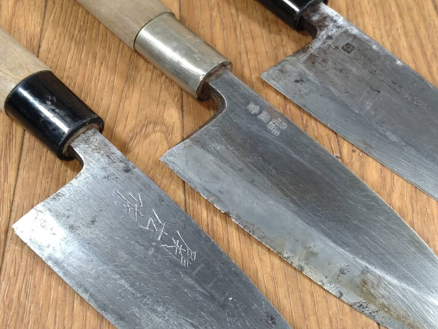 Japanese Chef's Kitchen Knife Set 3 Piece DEBA from Japan HH586