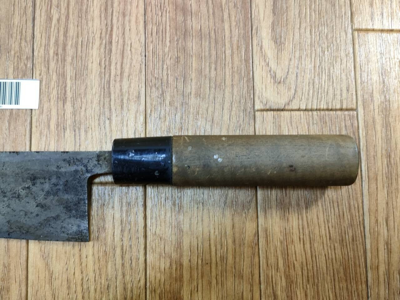 Japanese Chef's Kitchen Knife DEBA Vintage hocho OLD from Japan 153/290mm UU242