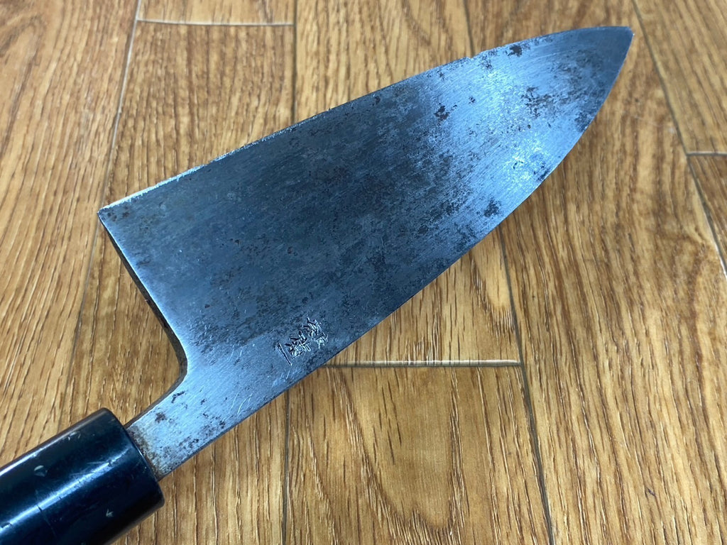 Japanese Chef's Kitchen Knife DEBA Vintage hocho OLD from Japan 152/295mm HB620