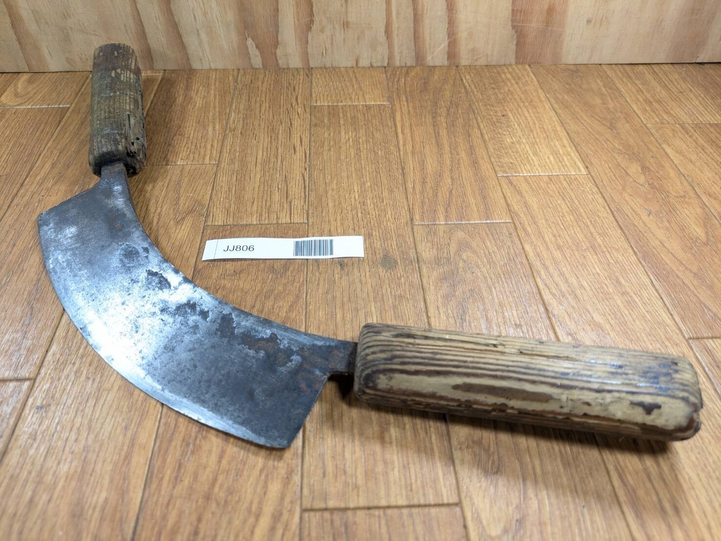 DAMAGED Japanese Chef's Kitchen Knife Vintage MOCHI KIRI HOCHO 470mm JJ806