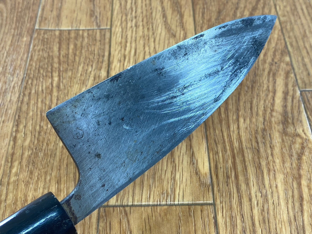 Japanese Chef's Kitchen Knife DEBA Vintage hocho OLD from Japan 134/265mm QA962