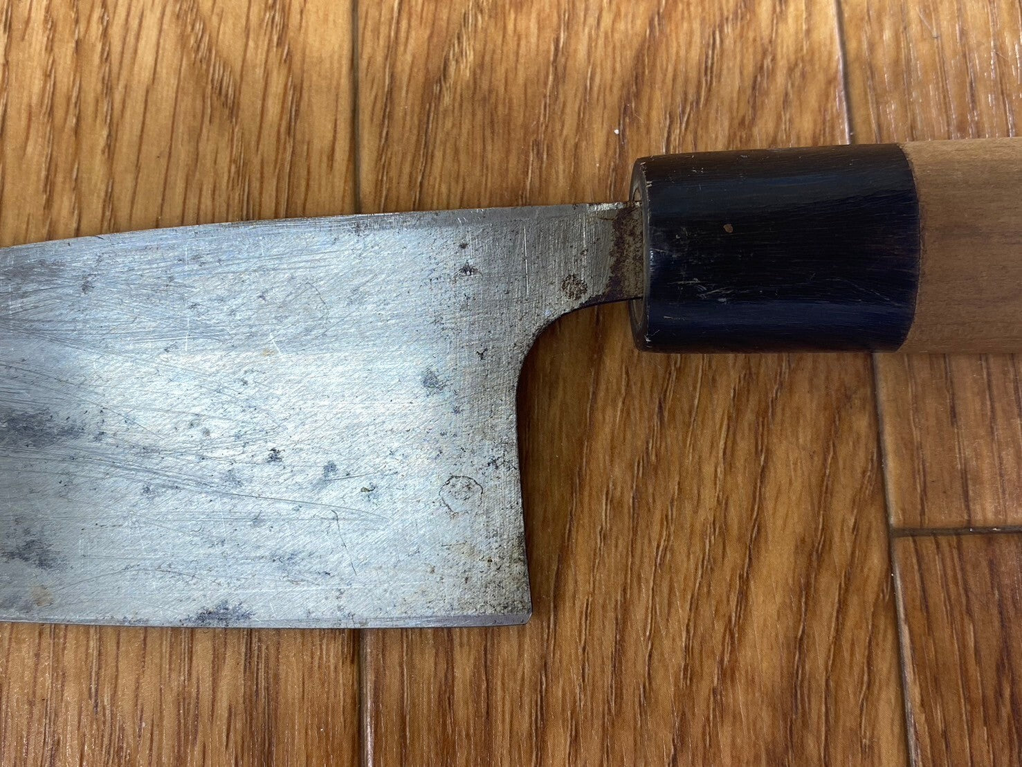 Japanese Chef's Kitchen Knife DEBA Vintage hocho OLD from Japan 134/265mm QA962