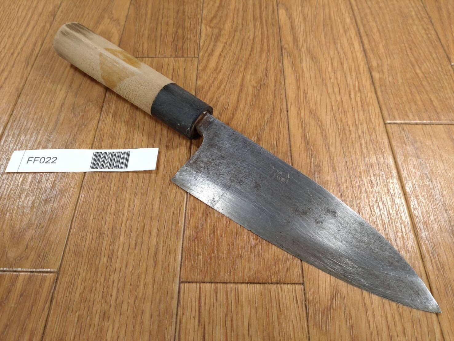 Japanese Chef's Kitchen Knife DEBA Vintage hocho OLD from Japan 144/277mm FF022