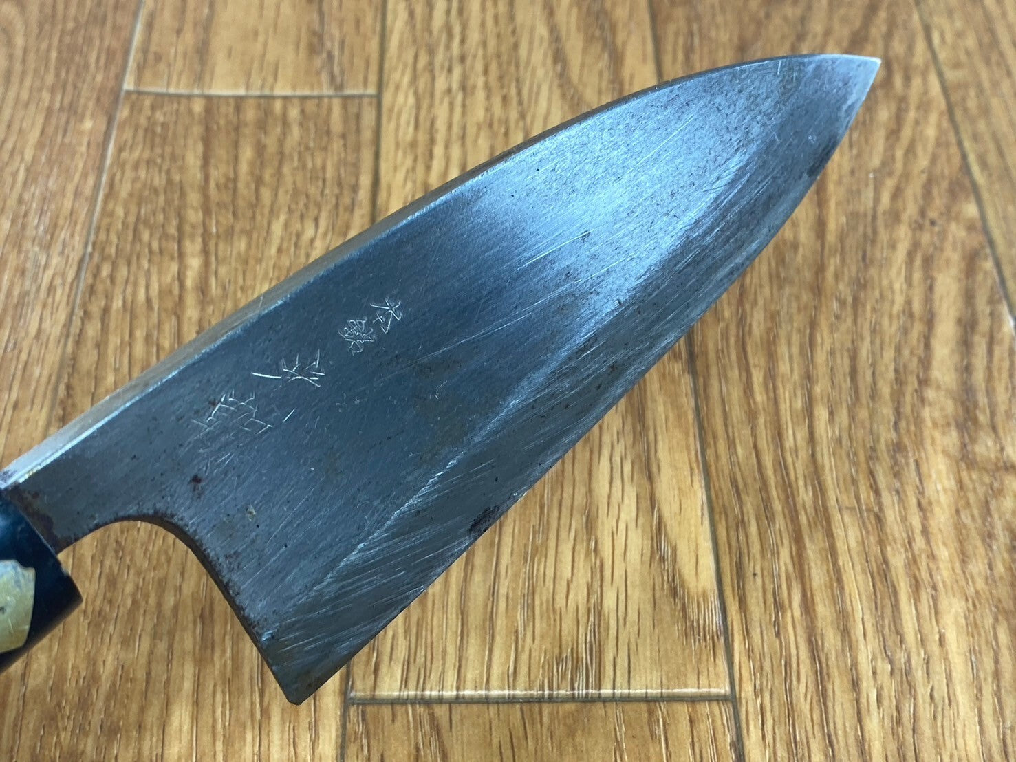 Japanese Chef's Kitchen Knife DEBA Vintage hocho OLD from Japan 134/265mm QA962