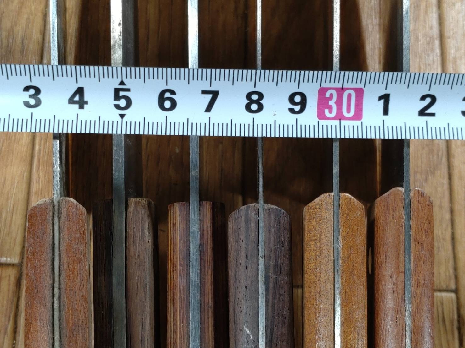 Damaged Lot of Japanese Chef's Kitchen Knives hocho set from Japan GG422