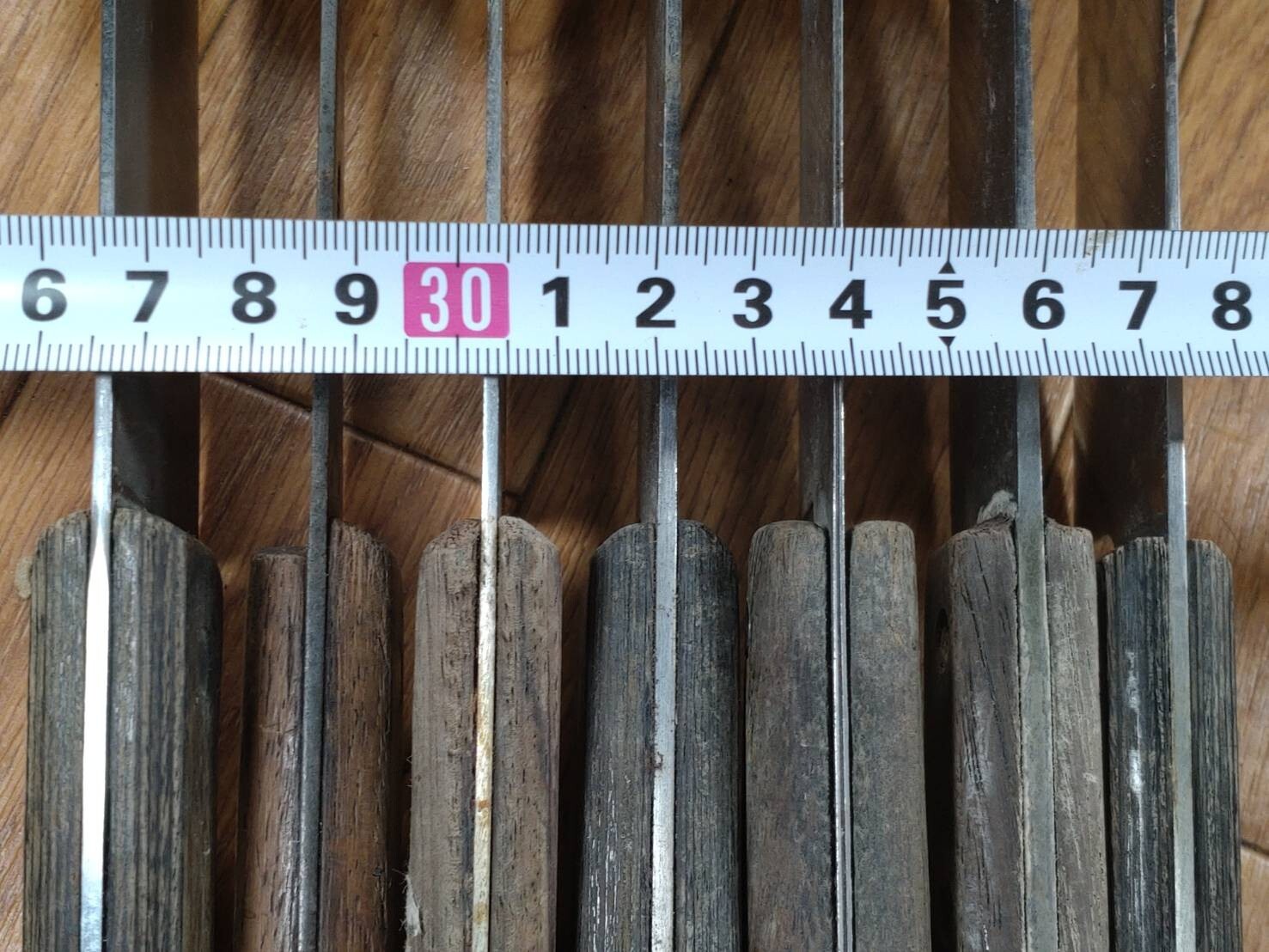 Damaged Lot of Japanese Chef's Kitchen Knives hocho set from Japan GG159