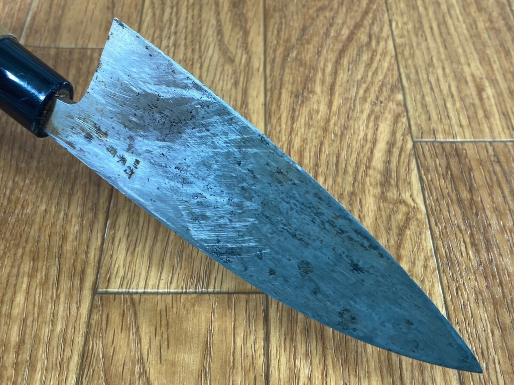 Japanese Chef's Kitchen Knife DEBA Vintage hocho OLD from Japan 150/285mm QA953