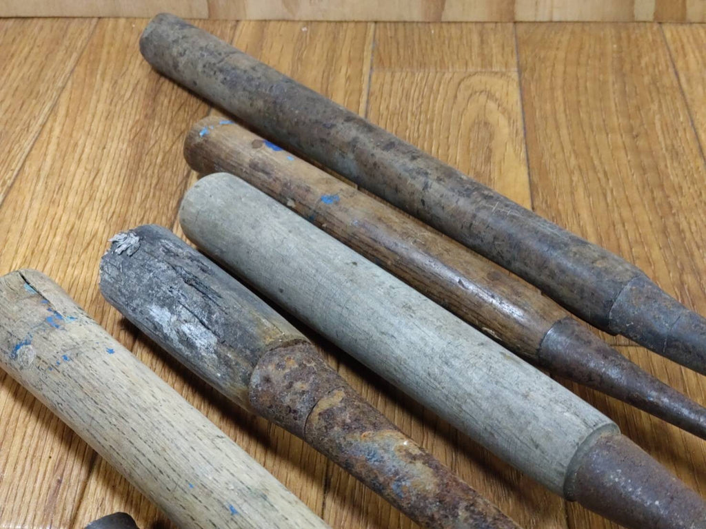 BROKEN DAMAGED Japanese vintage chisel Nomi 6.9.14.16.18.24.36mm HH295