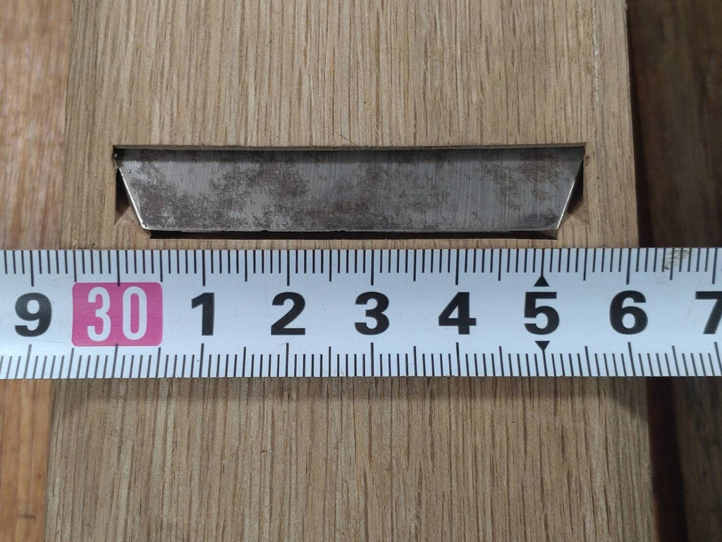 Japanese vintage Plane Carpentry Tool Kanna SET Signed from Japan 55.20mm JJ007