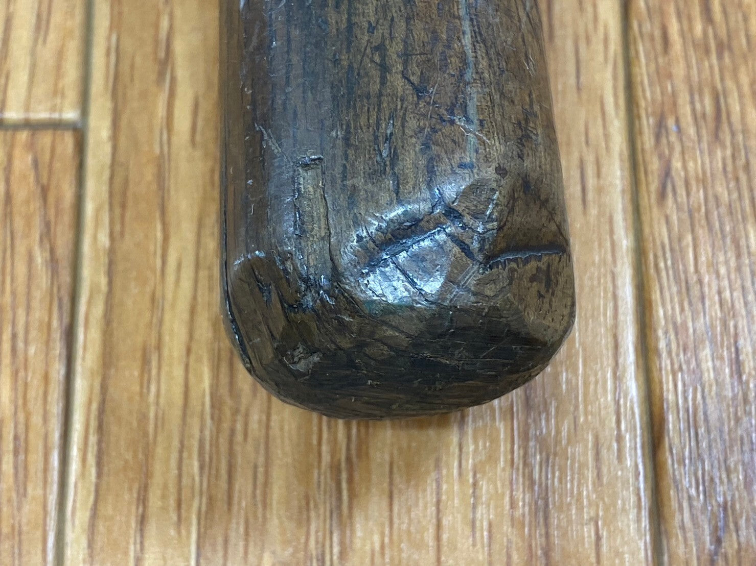 Japanese vintage chisel Tsuki Nomi Japan Signed Vintage 47mm 500mm long QA835