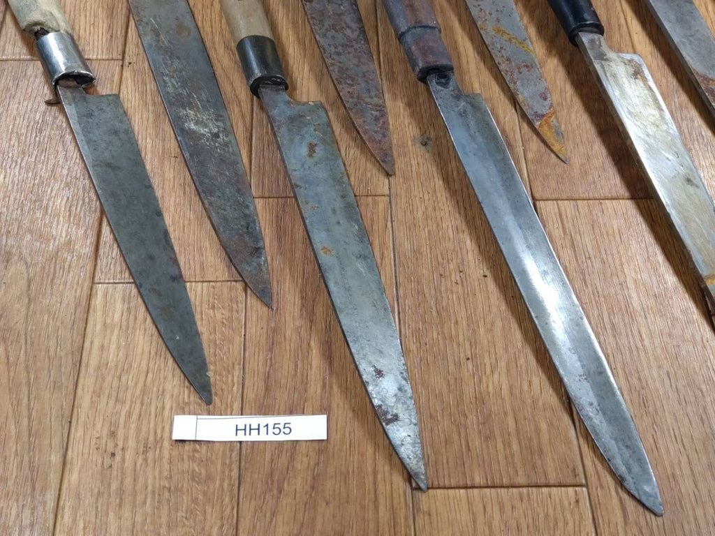 BROKEN DAMAGED Japanese Chef's Kitchen Knife Vintage Japan HOCHO HH155