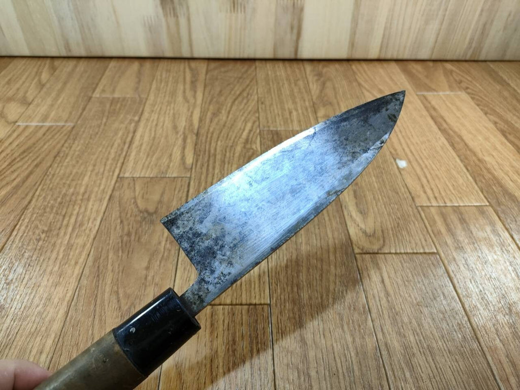 Japanese Chef's Kitchen Knife DEBA Vintage hocho OLD from Japan 153/290mm UU241