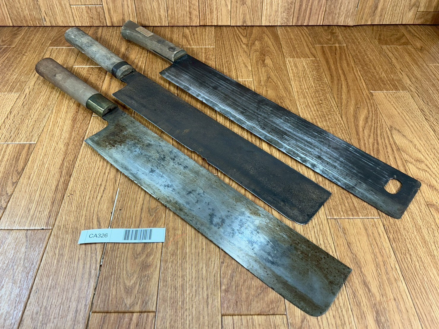 BROKEN DAMAGED Japanese Chef's Kitchen Knife Vintage Japan HOCHO CA326