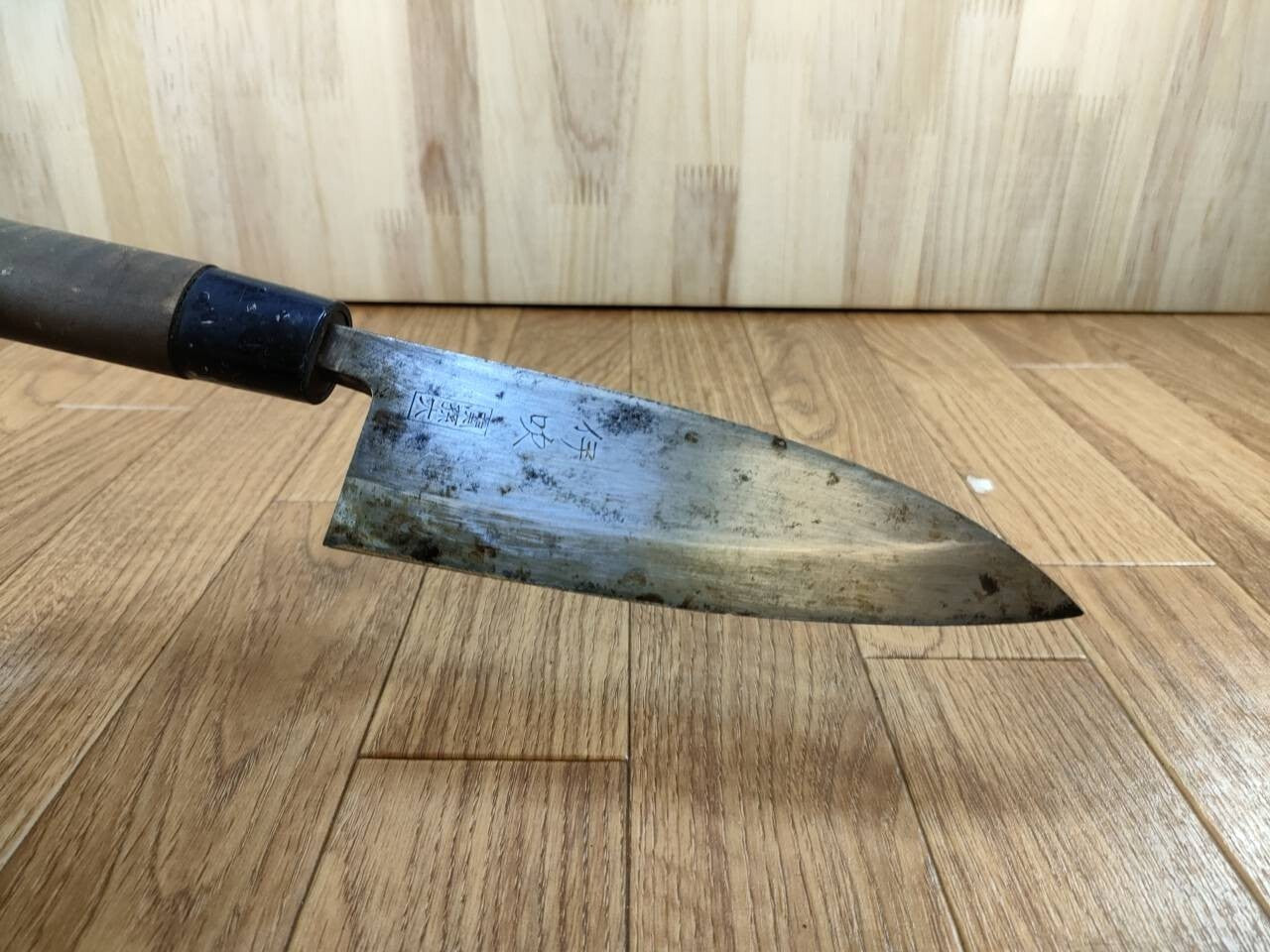 Japanese Chef's Kitchen Knife DEBA Vintage hocho OLD from Japan 153/290mm UU242