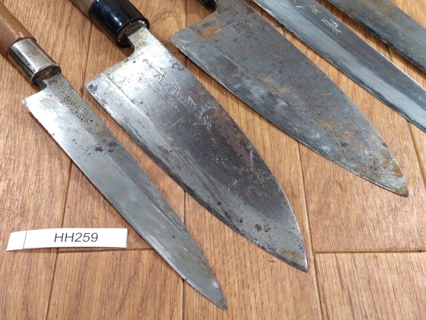 Japanese Chef's Kitchen Knife Set 5 Piece YANAGIBA DEBA from Japan HH259