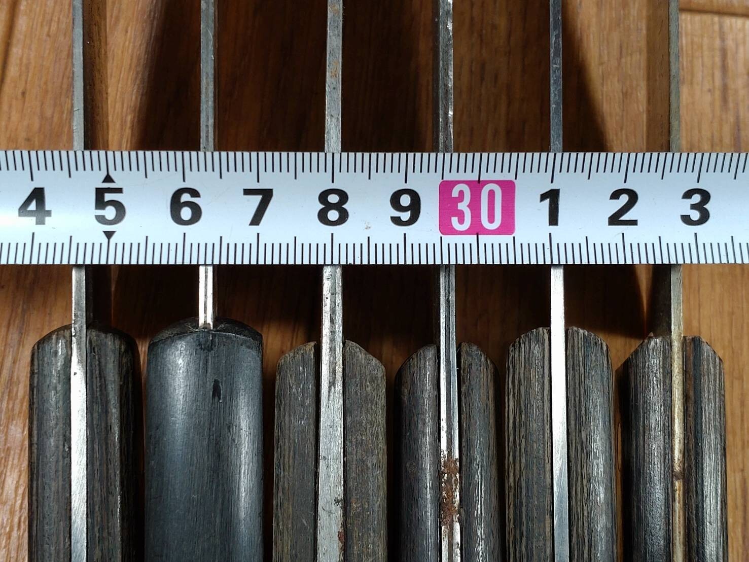 Damaged Lot of Japanese Chef's Kitchen Knives hocho set from Japan FF352