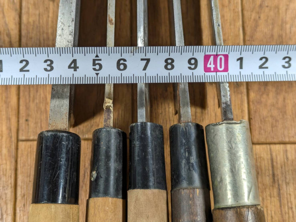 Japanese Chef's Kitchen Knife Set 5 Piece YANAGIBA DEBA NAKIRI from Japan JJ644