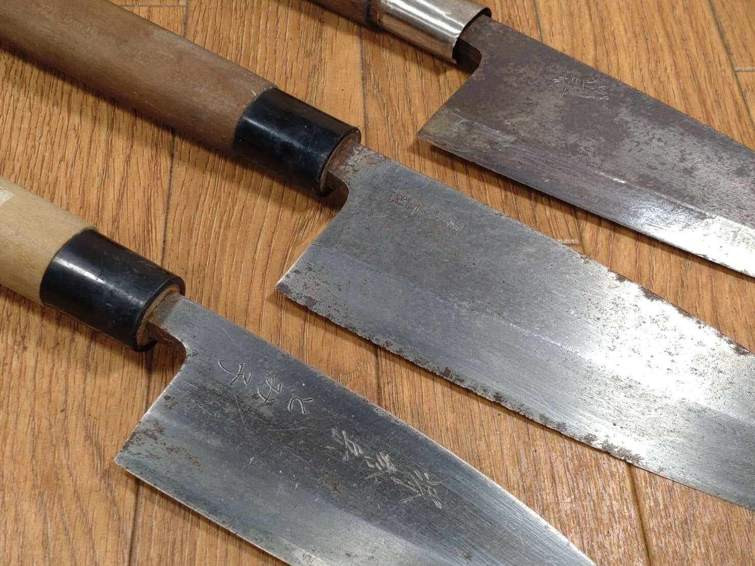 Japanese Chef's Kitchen Knife Set 3 Piece DEBA from Japan BB091