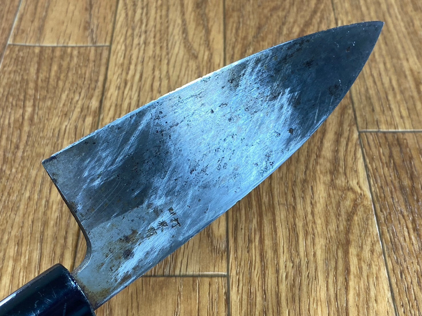 Japanese Chef's Kitchen Knife DEBA Vintage hocho OLD from Japan 150/285mm QA953