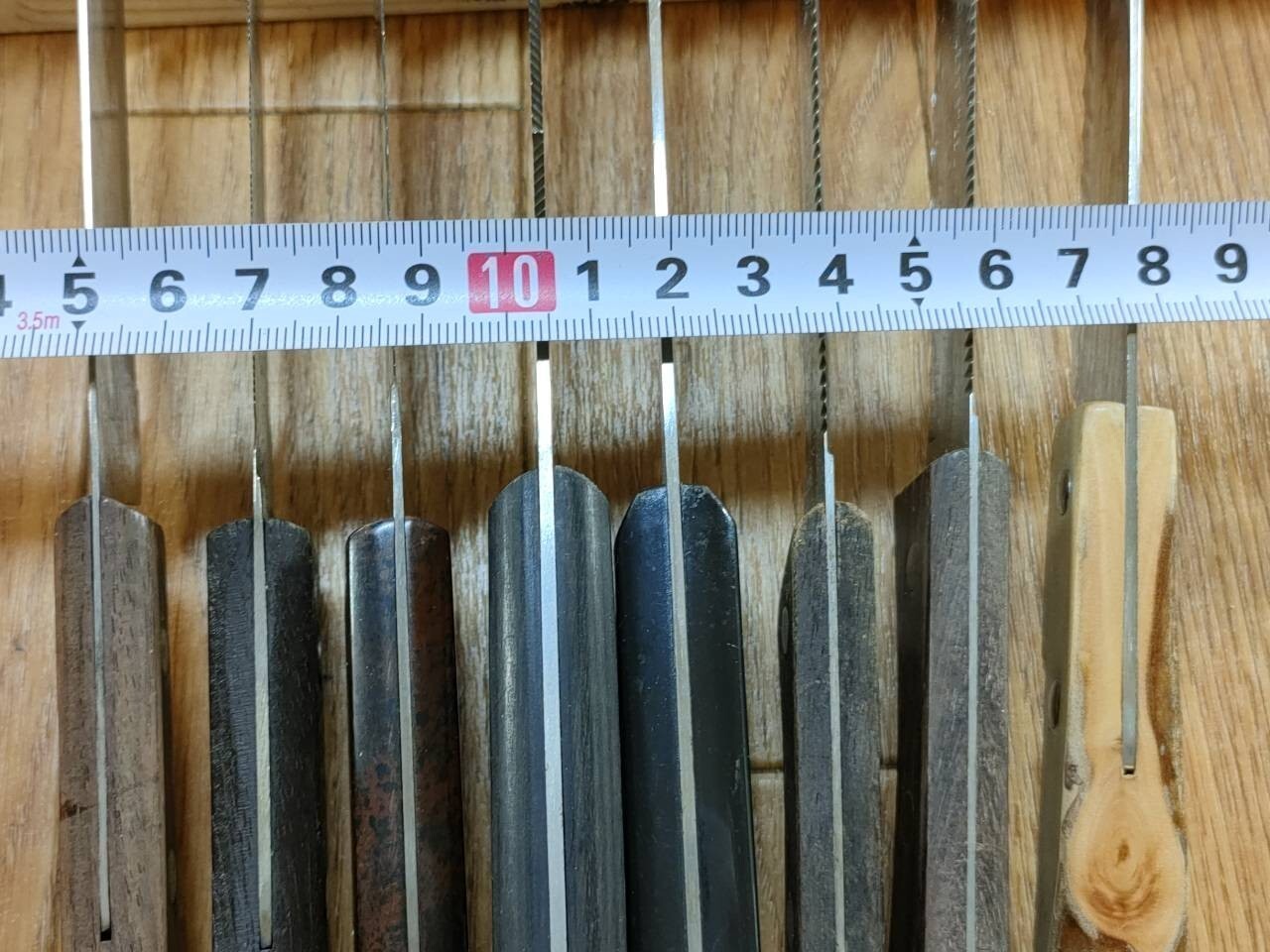 Damaged Lot of Japanese Chef's Kitchen Knives Bread set from Japan UU785