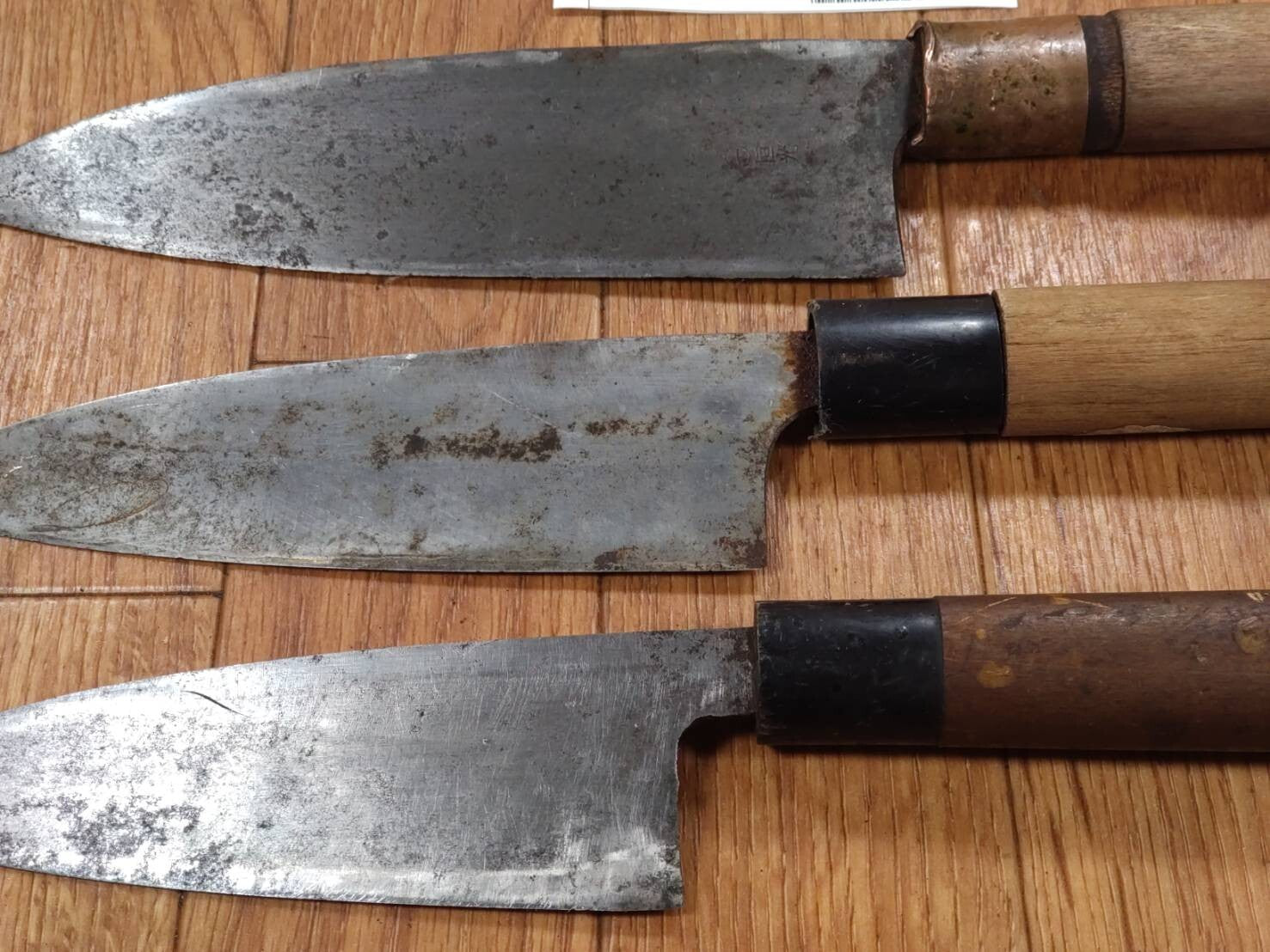 Japanese Chef's Kitchen Knife Set 3 Piece DEBA from Japan GG957