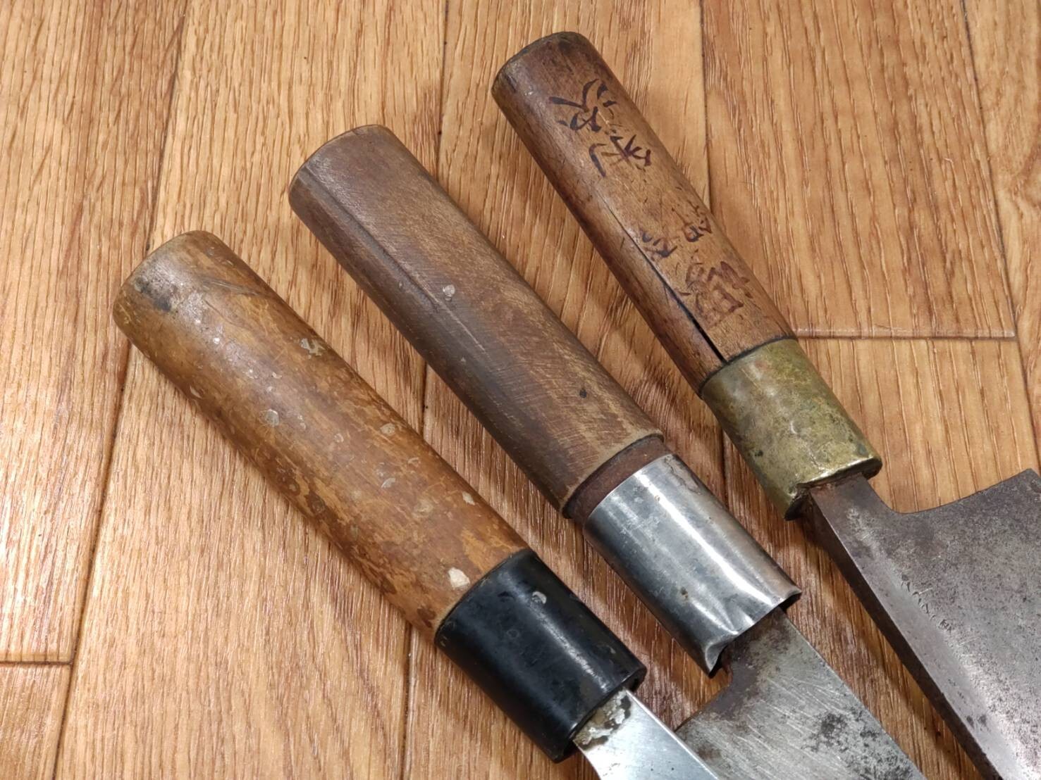 Japanese Chef's Kitchen Knife Set 3 Piece DEBA from Japan PA603