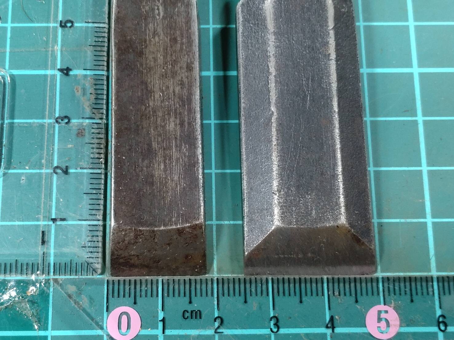 Japanese vintage chisel tataki Nomi Japan Signed Old Vintage 6.14.18.24mm GG338