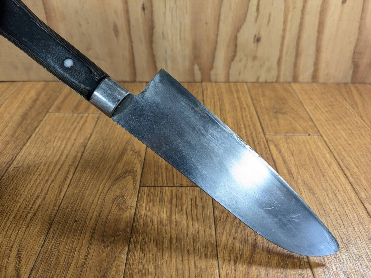 Japanese Chef's Kitchen Knife SANTOKU Vintage from Japan for All 160/295mm JJ280