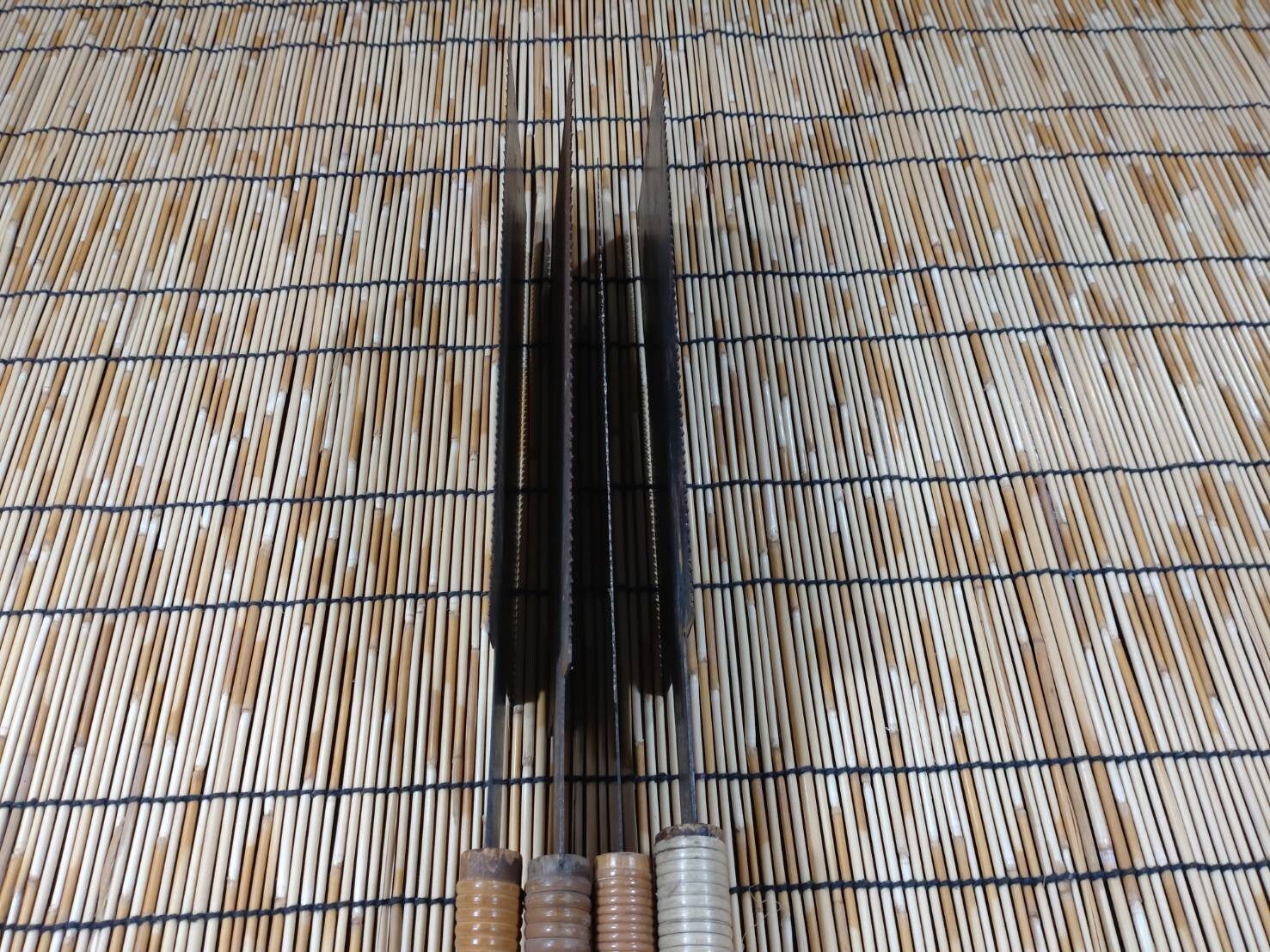 Broken Japanese vintage Pull Saw Draw Saw Carpentry Tool Japan blade 570mm GG321