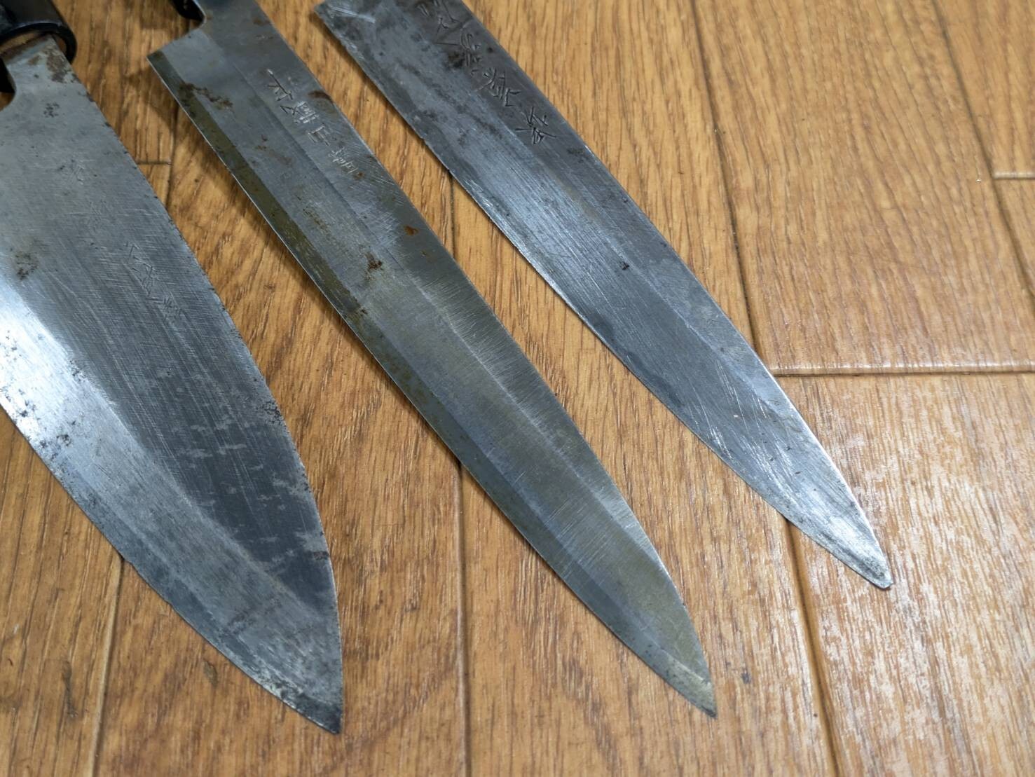 Japanese Chef's Kitchen Knife Set 5 Piece YANAGIBA DEBA from Japan JJ648