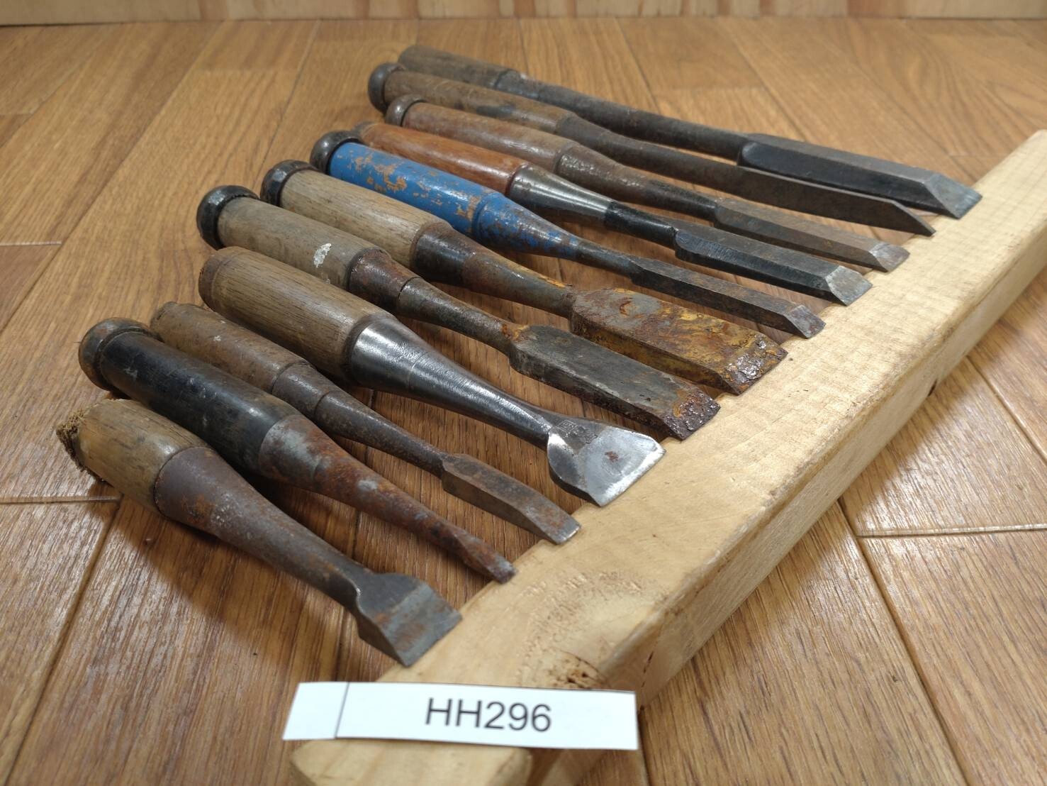 BROKEN DAMAGED Japanese vintage chisel Nomi 3.4.7.9.14.14.14.16.22.23.24mm HH296