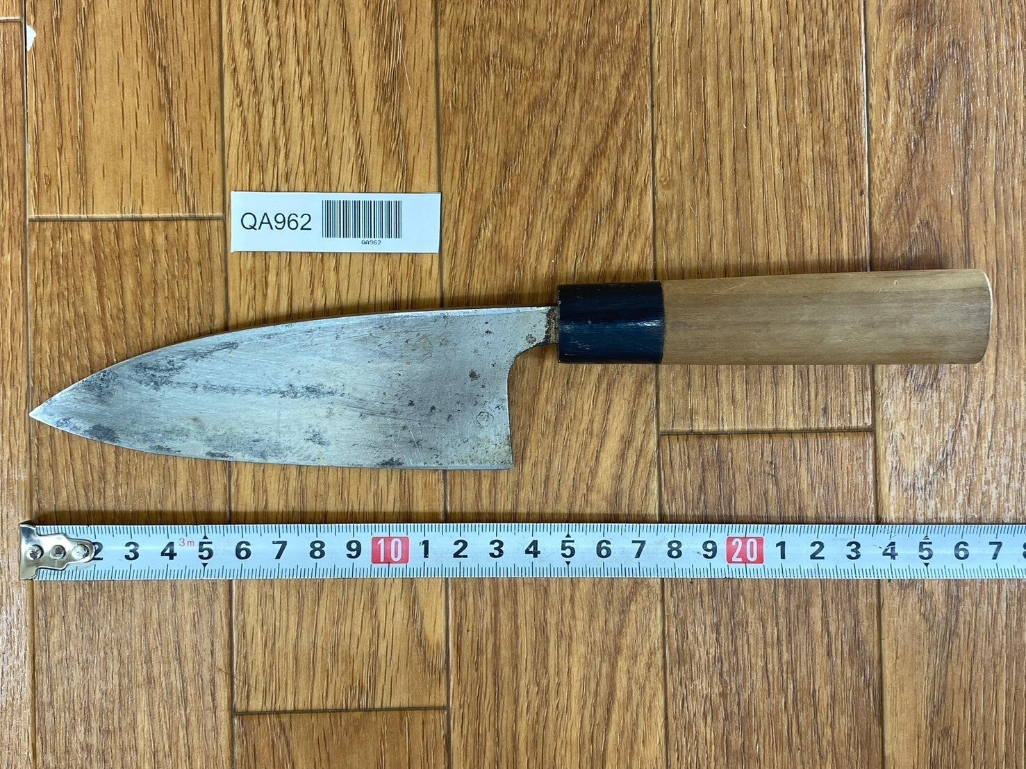 Japanese Chef's Kitchen Knife DEBA Vintage hocho OLD from Japan 134/265mm QA962