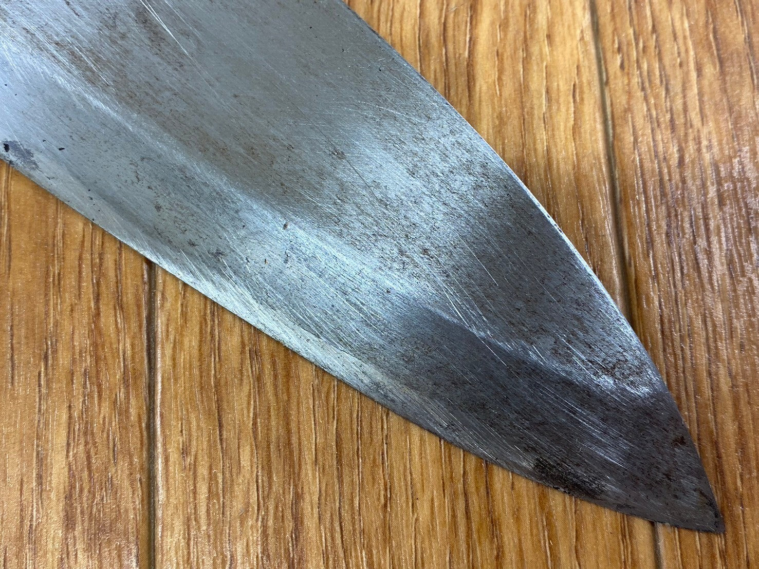 Japanese Chef's Kitchen Knife DEBA Vintage hocho OLD from Japan 134/265mm QA962