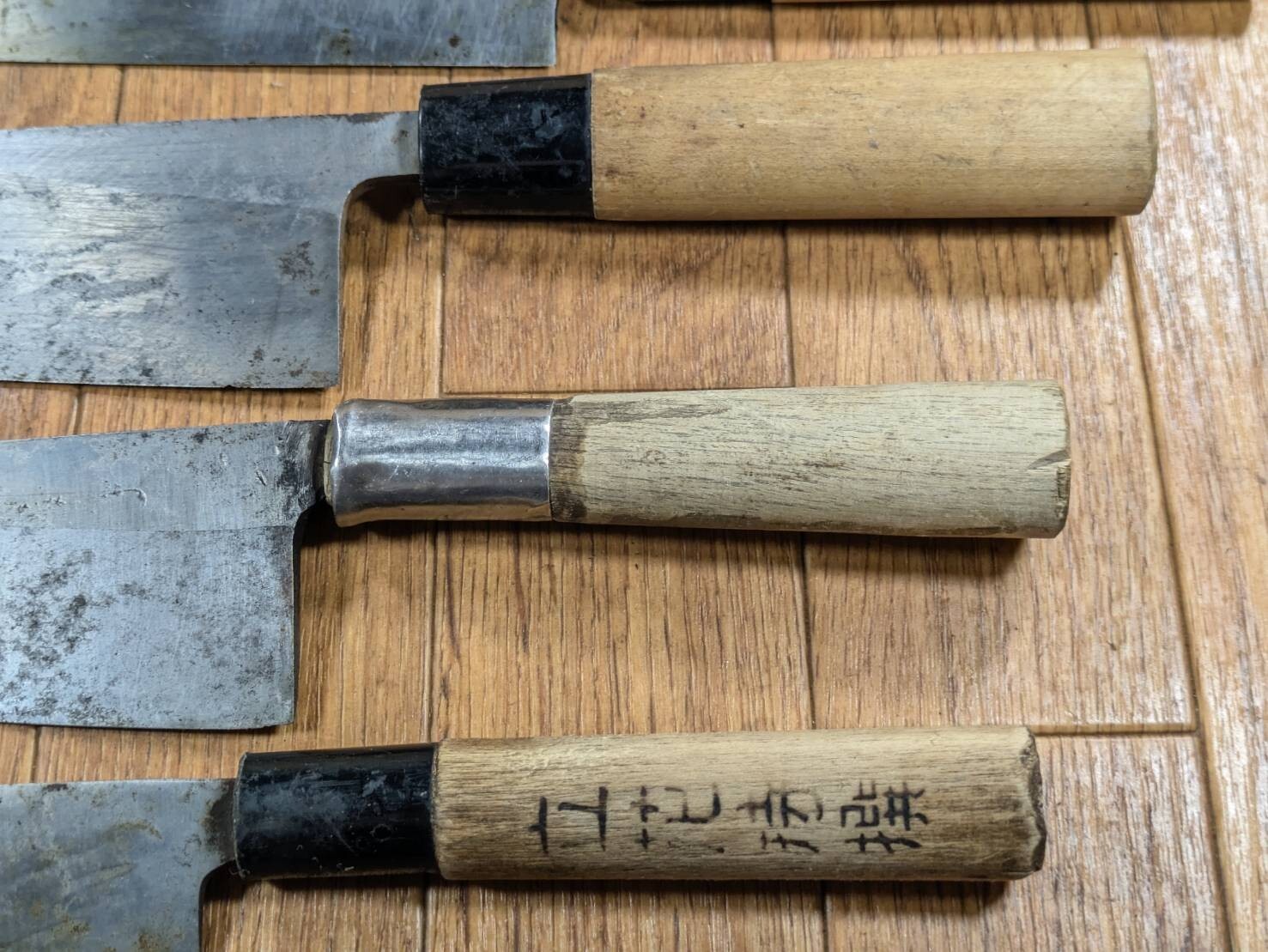 Japanese Chef's Kitchen Knife Set 5 Piece YANAGIBA DEBA from Japan JJ648