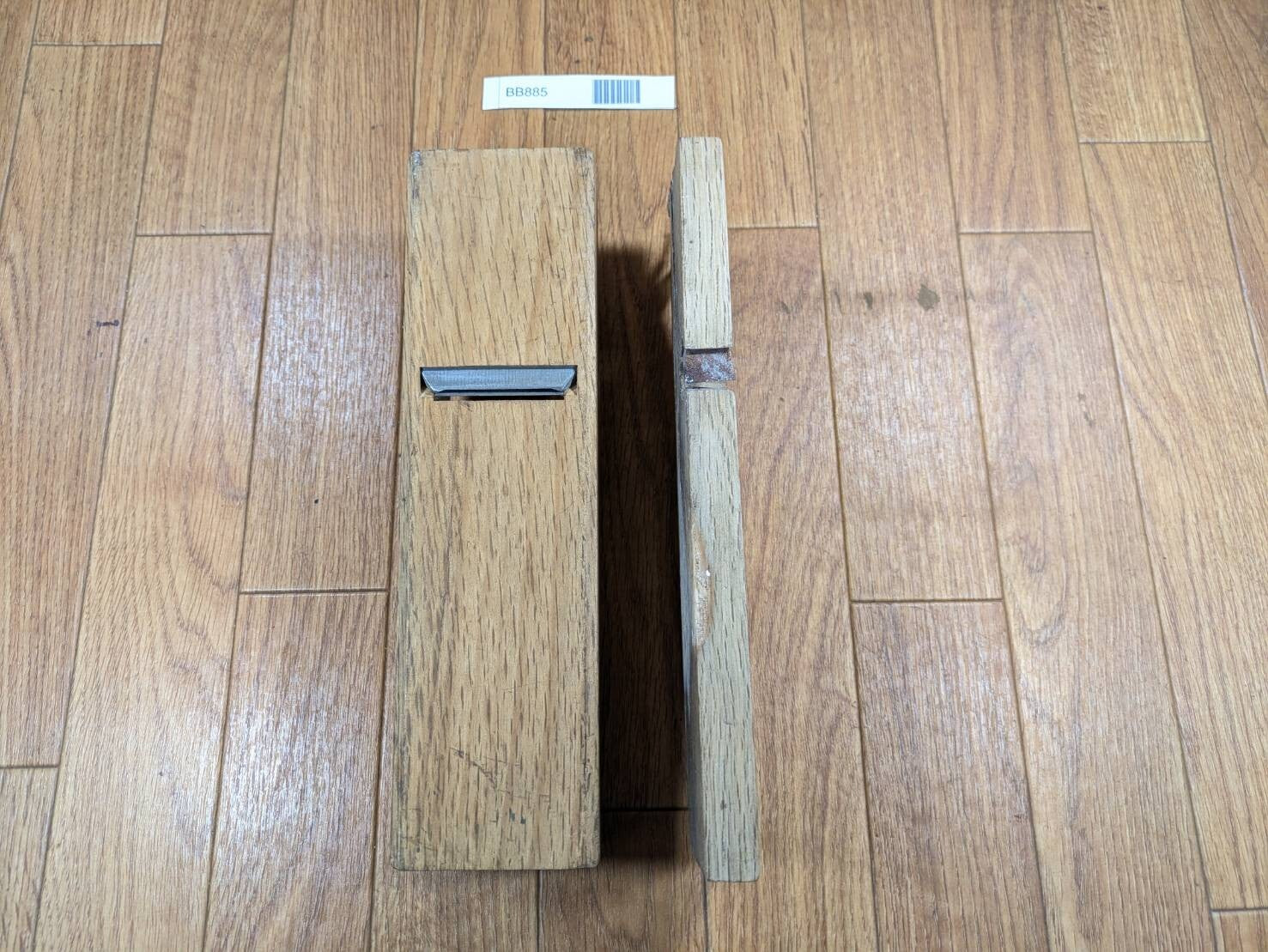 Japanese vintage Plane Carpentry Tool Kanna SET Signed from Japan 17.56mm BB885