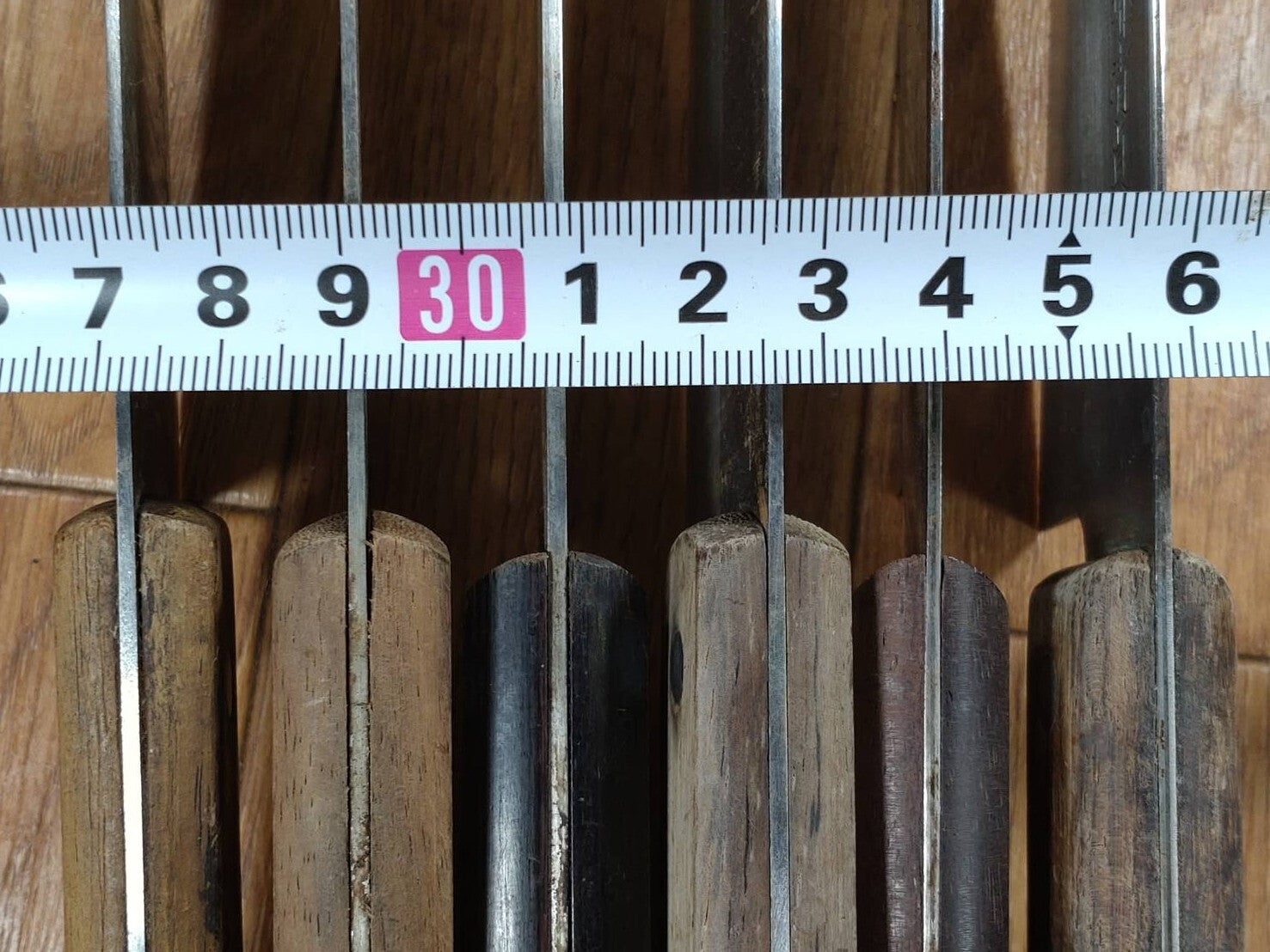 Damaged Lot of Japanese Chef's Kitchen Knives hocho set from Japan GG042