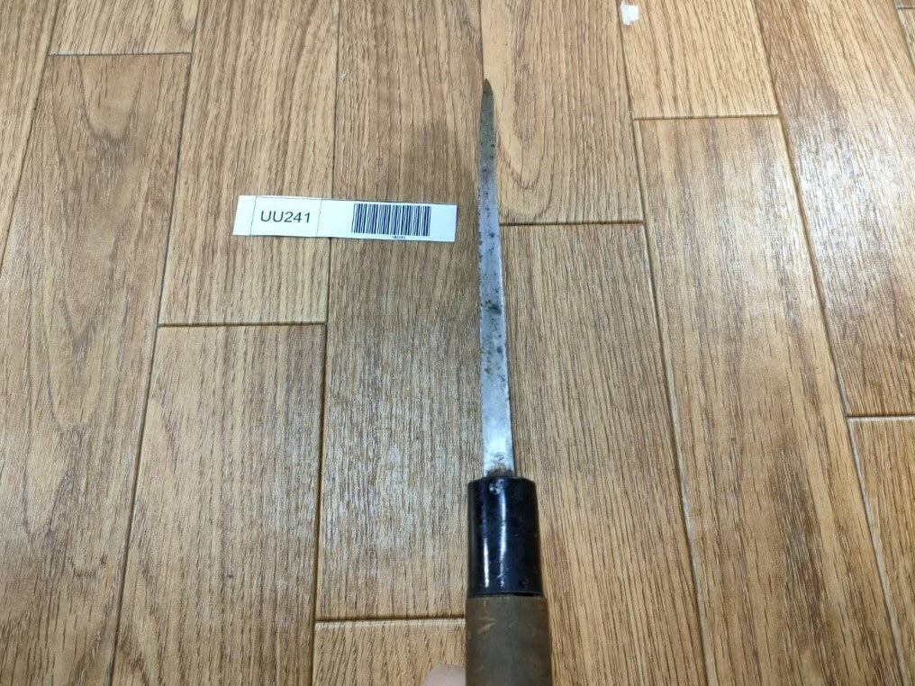 Japanese Chef's Kitchen Knife DEBA Vintage hocho OLD from Japan 153/290mm UU241