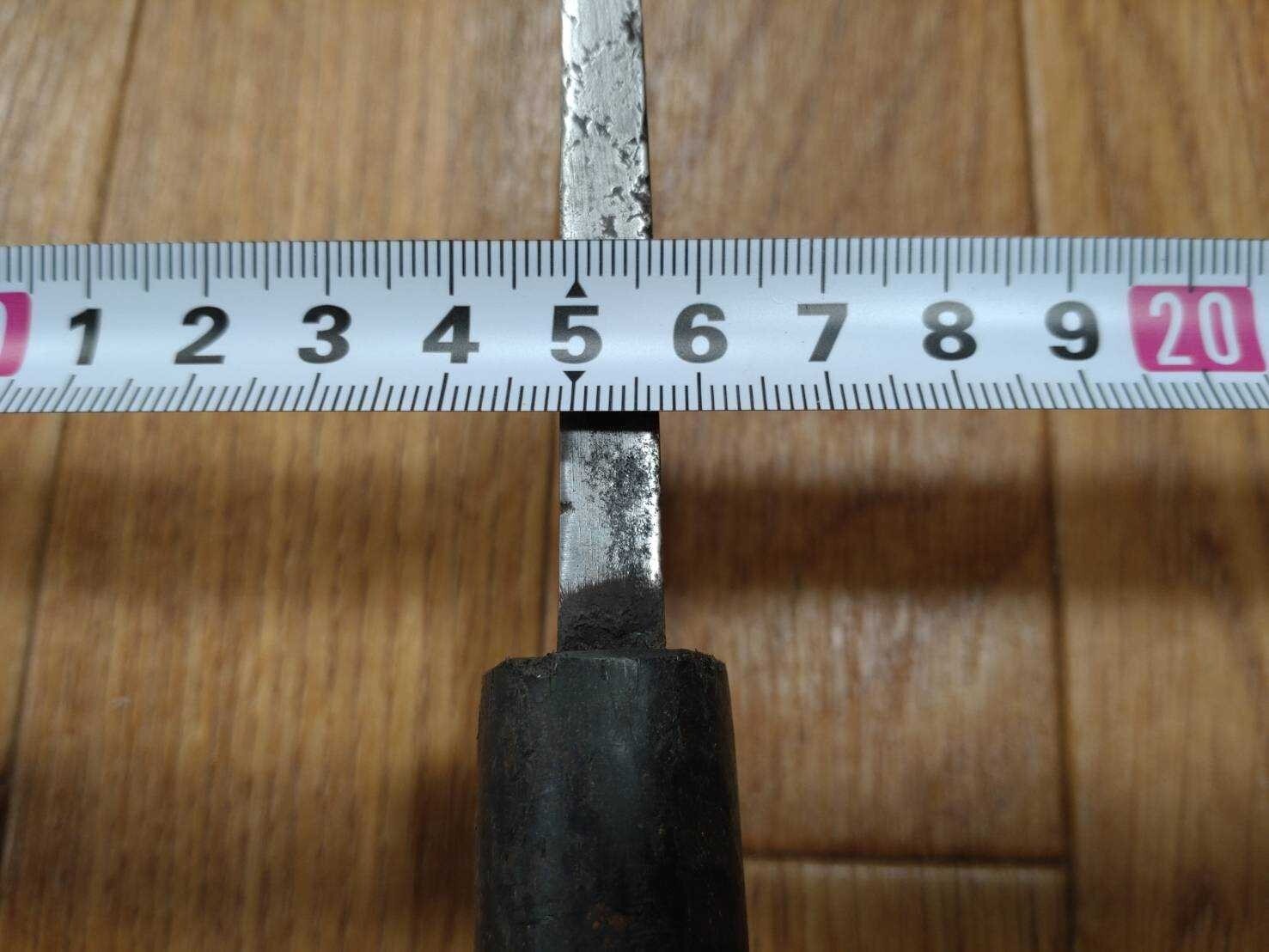 Japanese Chef's Kitchen Knife DEBA Vintage hocho OLD from Japan 140/268mm EM684