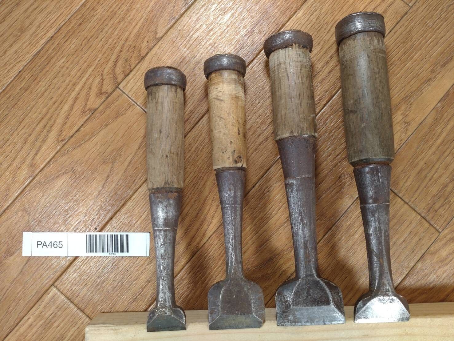 Japanese vintage chisel tataki Nomi Japan Signed Old Vintage 24.34.35.42mm PA465