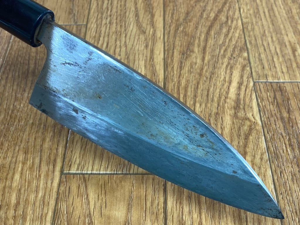 Japanese Chef's Kitchen Knife DEBA Vintage hocho OLD from Japan 150/285mm QA953